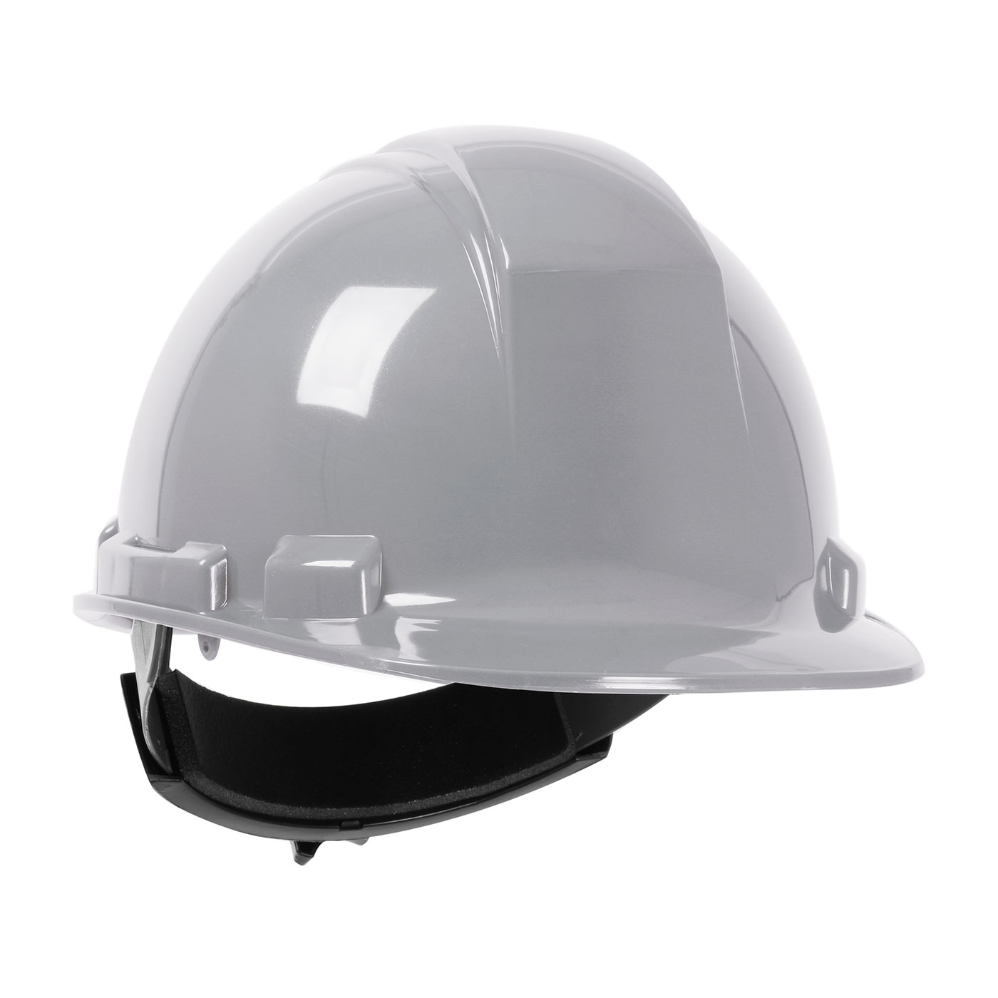 280-HP241R PIP® Dynamic Whistler™ Cap Style Hard Hat with HDPE Shell, 4-Point Textile Suspension and Wheel Ratchet Adjustment  - Gray